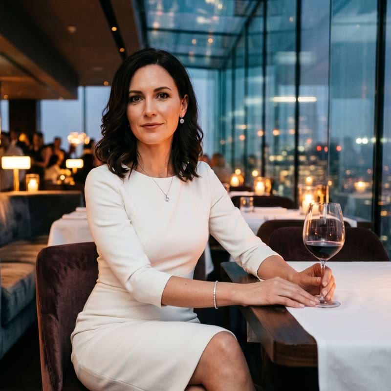 single woman Fine Dining Auckland